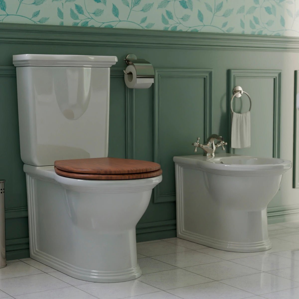 Inodoro antiguo tanque bajo Olimpia - Thebath