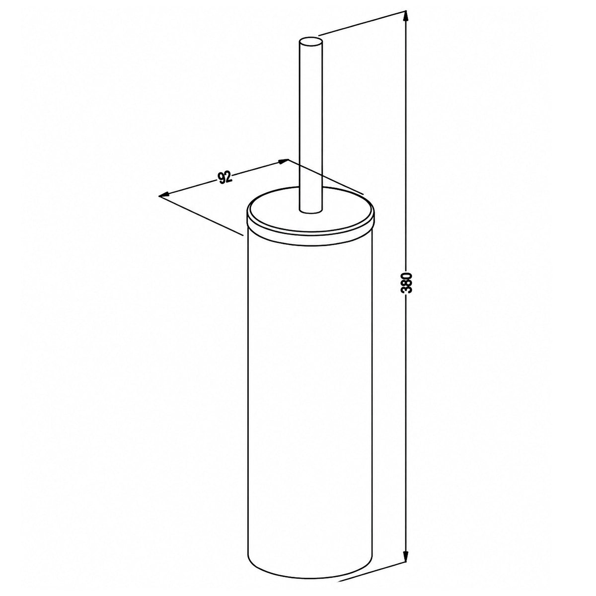Brossé de bain Brass