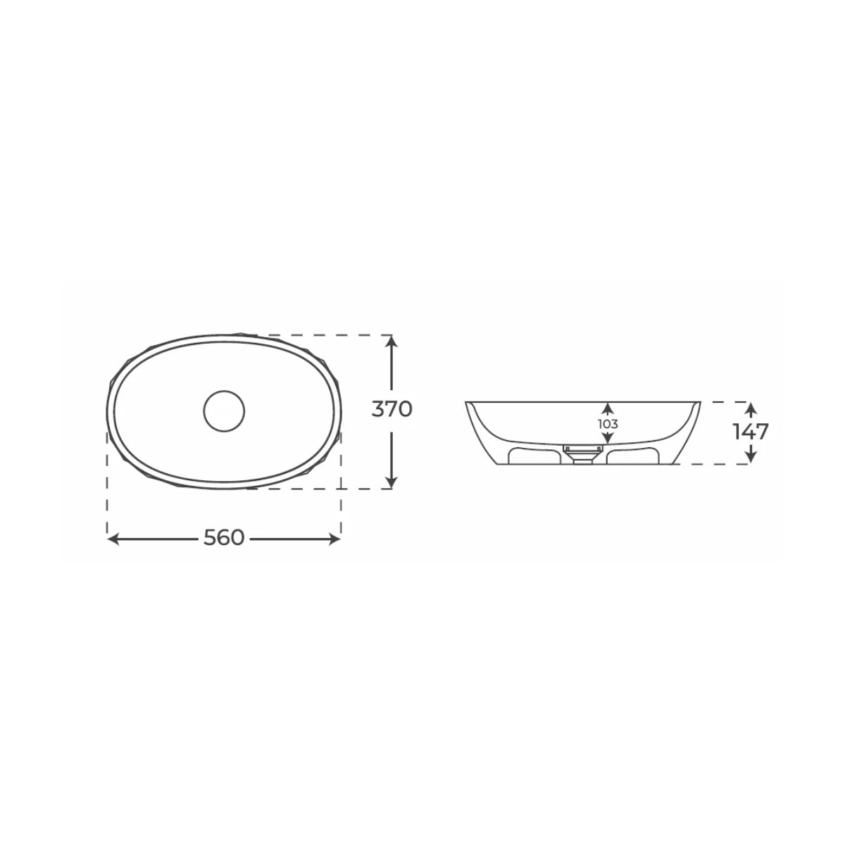 Lavabo moderne Saiko