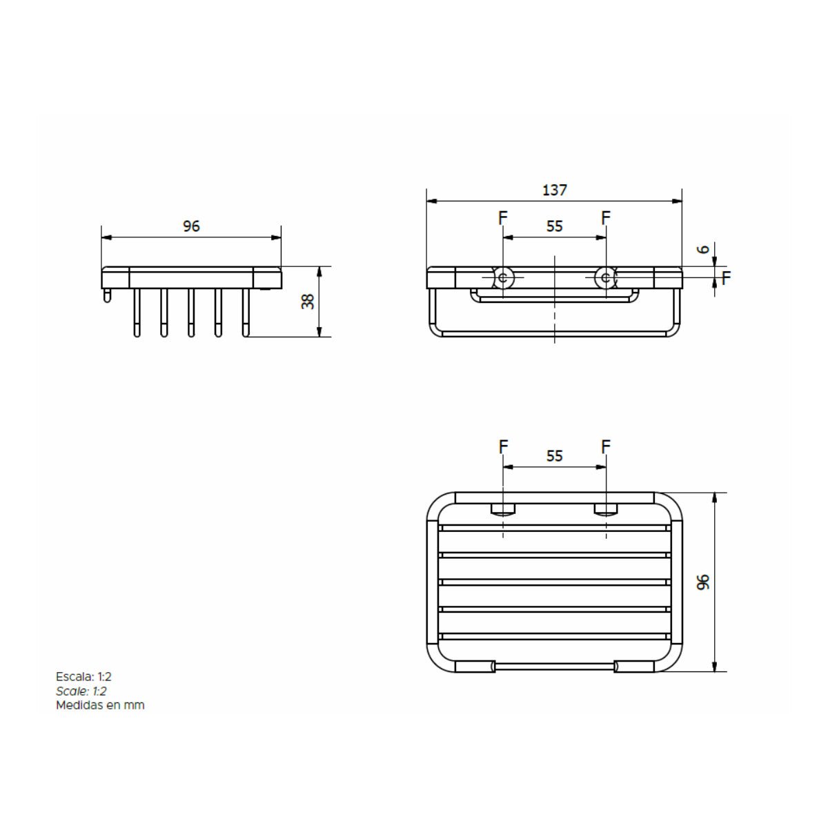 Accesorios baño blanco mate - Thebath
