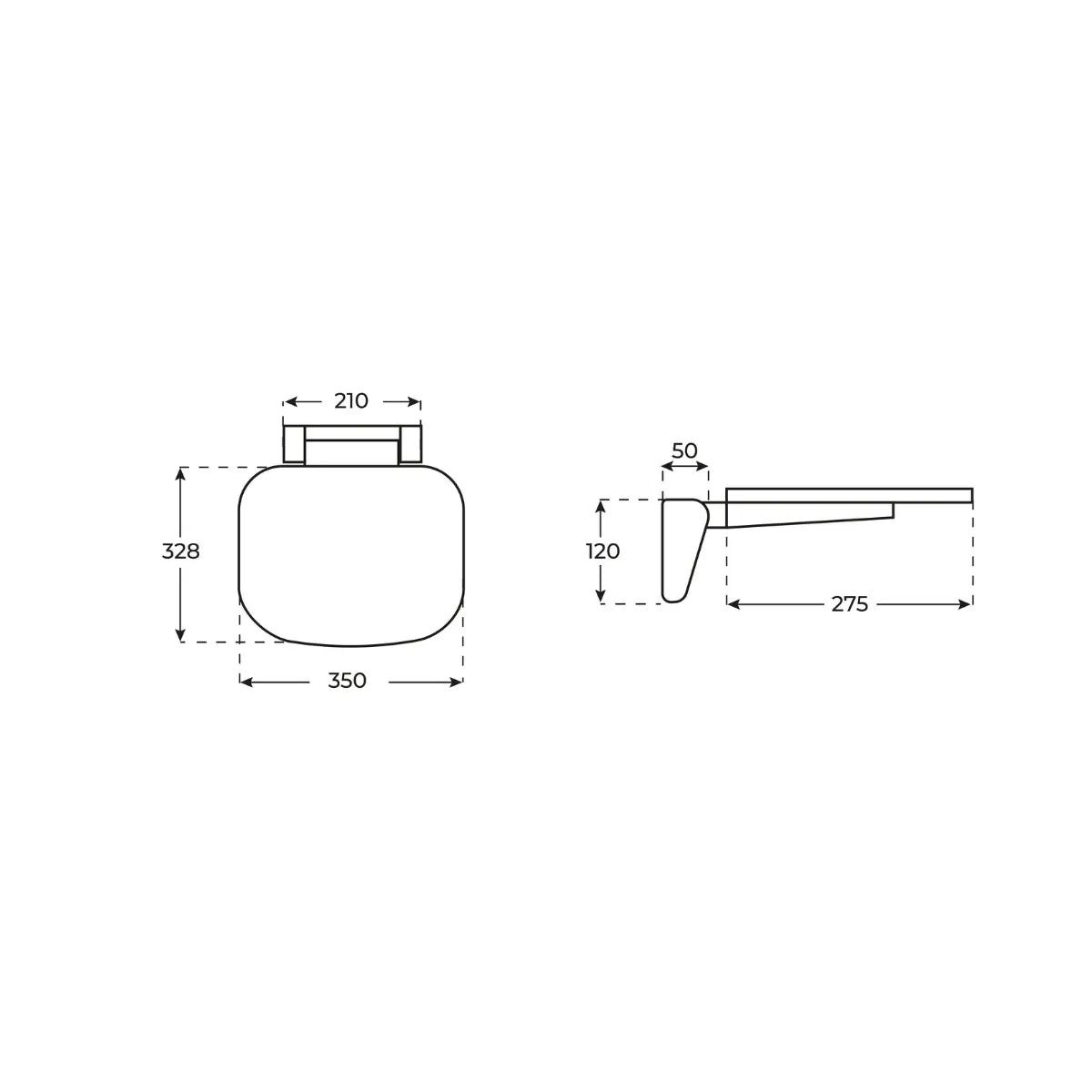 Silla para ducha plegable - Thebath