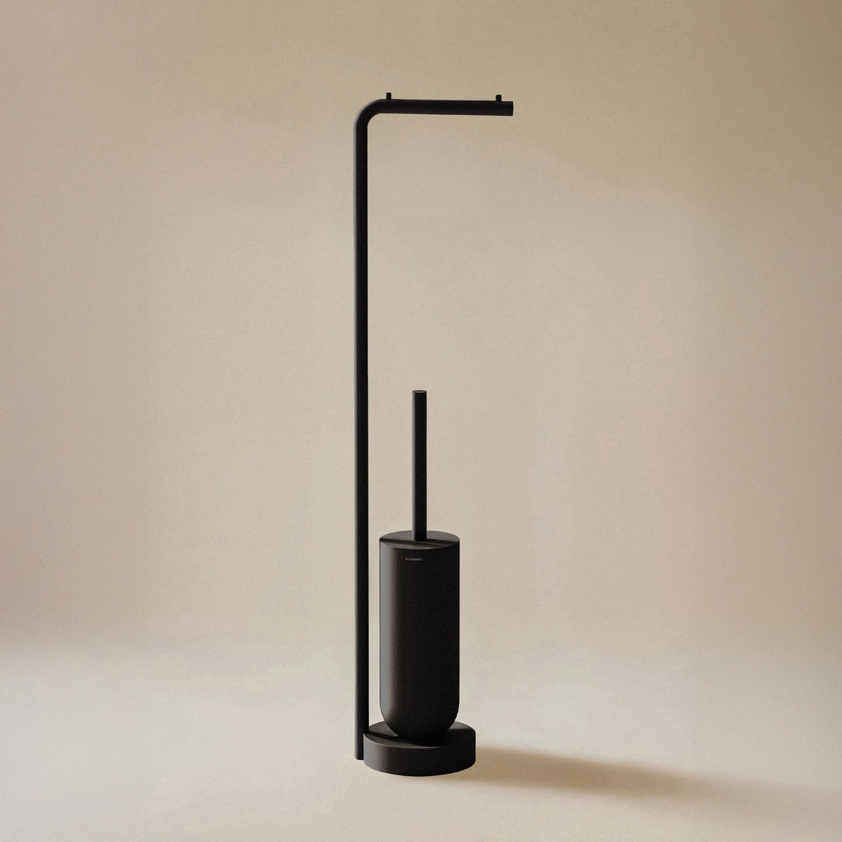 Porte-rouleau de papier toilette Geyser avec porte-balai