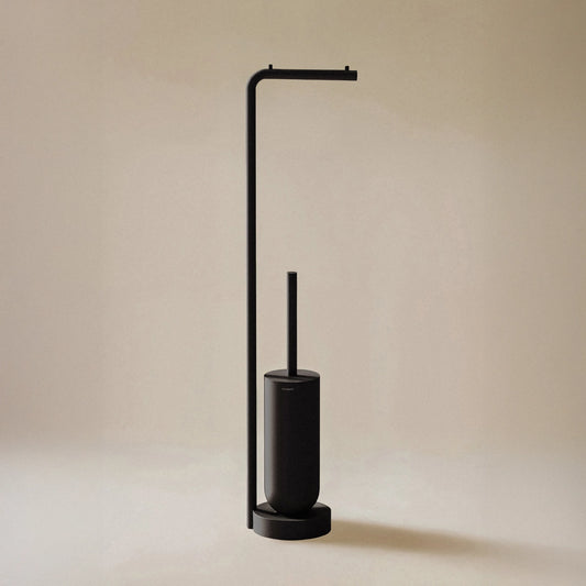Porte-rouleau de papier toilette Geyser avec porte-balai