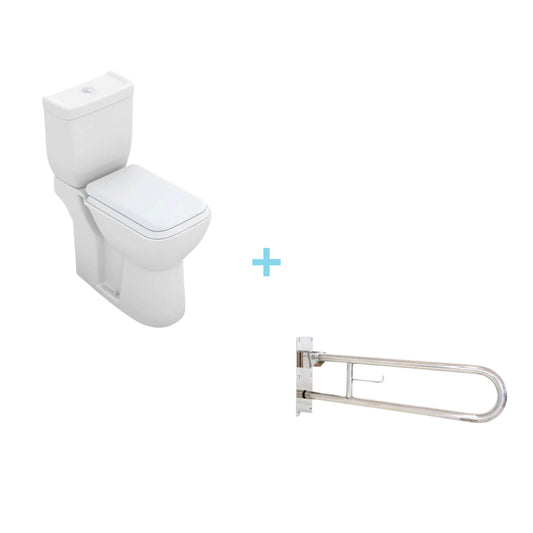 Pack inodoro oslo PMR + barra abatible - Thebath