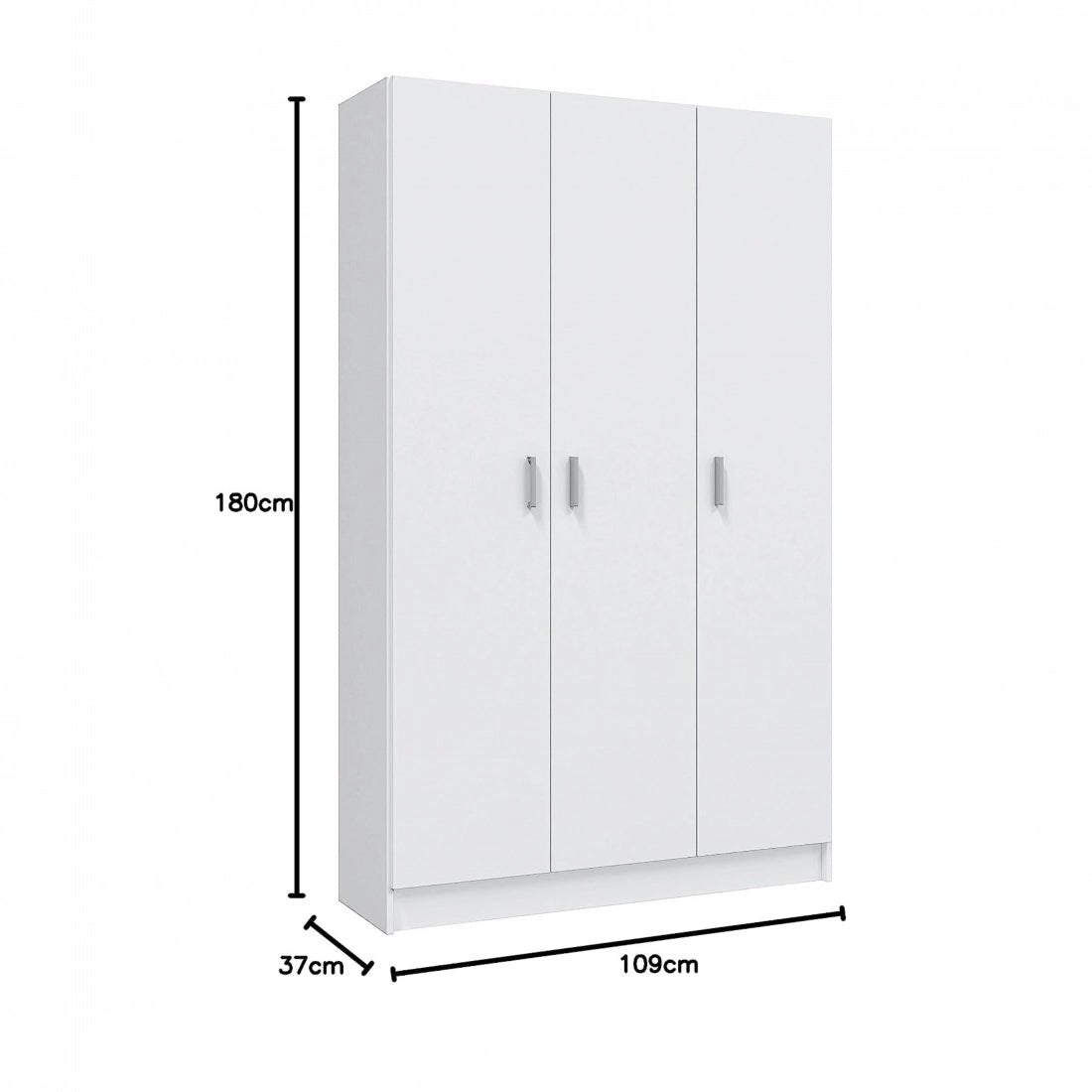 Armario 3 puertas multiuso Use