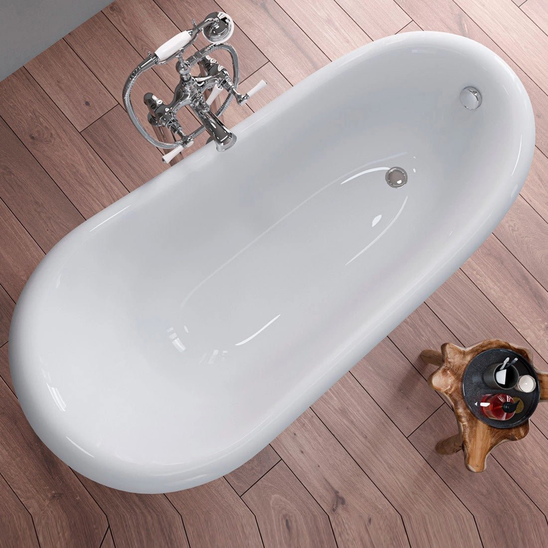 Bañera vintage con patas Andromeda