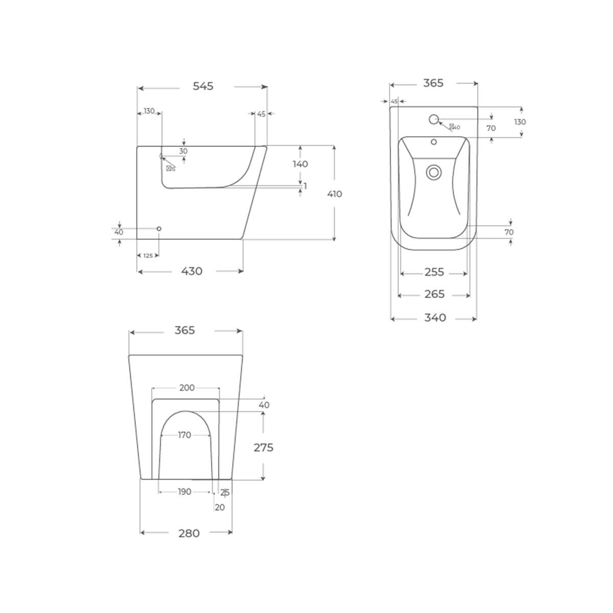Bidé Florencia - Thebath