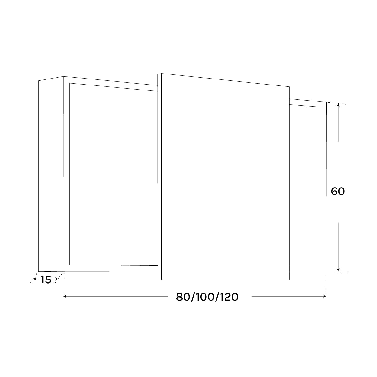 Camerino de baño Milla - Thebath
