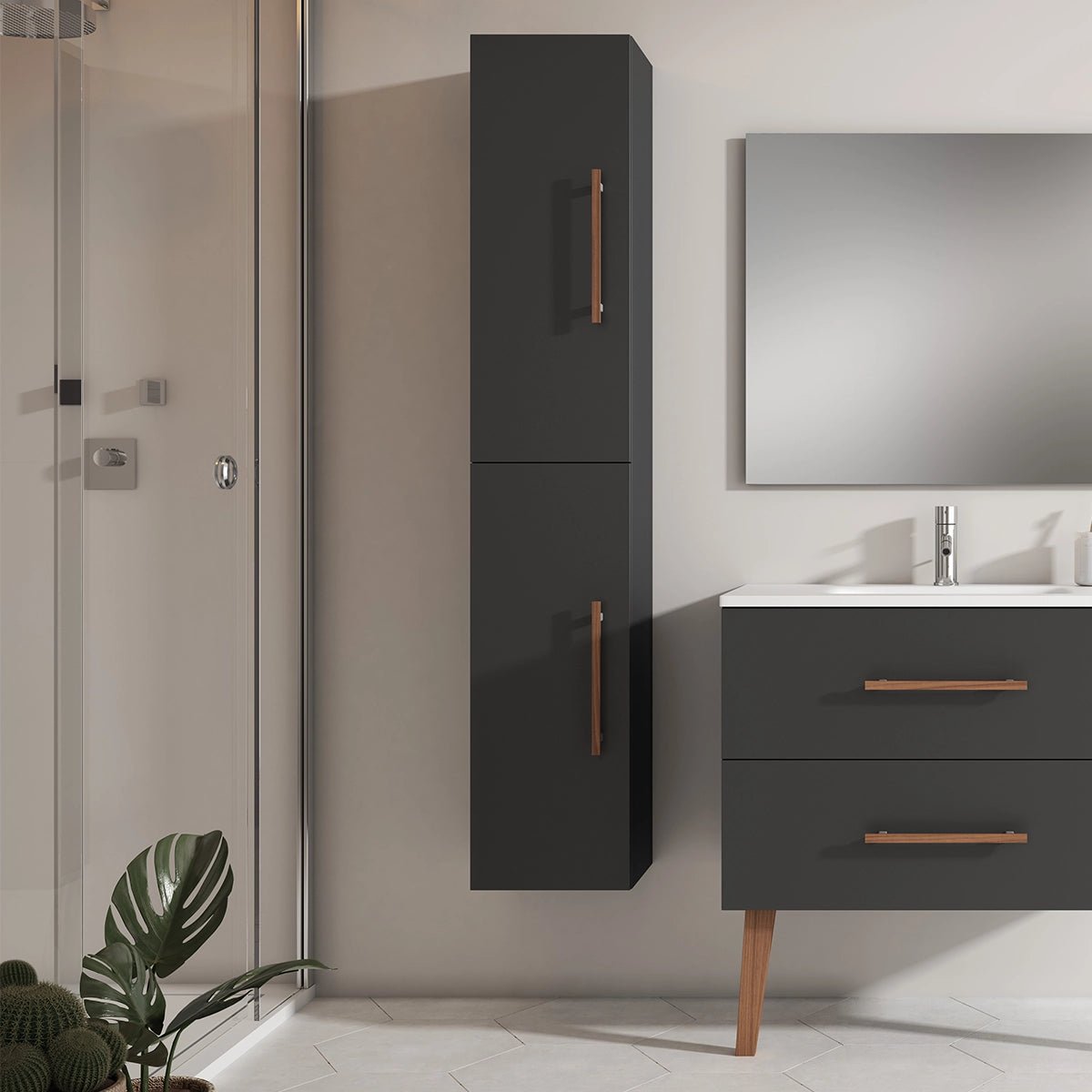 Columna baño con patas Fusta - Thebath