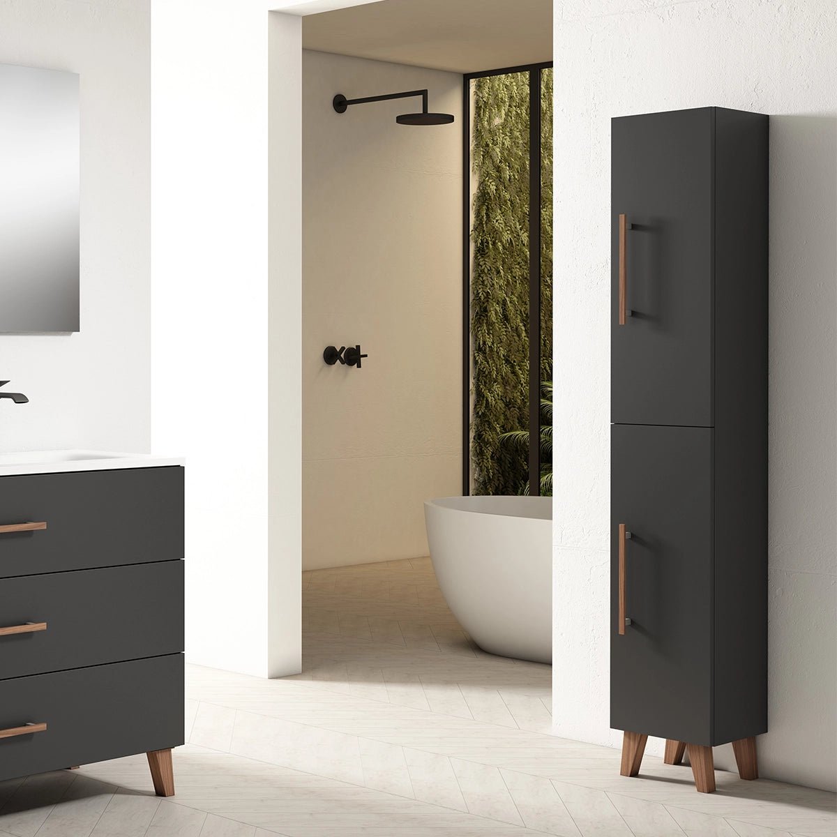 Columna baño con patas Fusta - Thebath