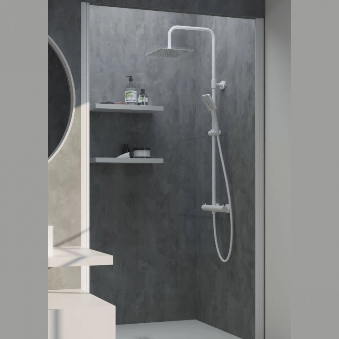 Columna de ducha termostática Nite