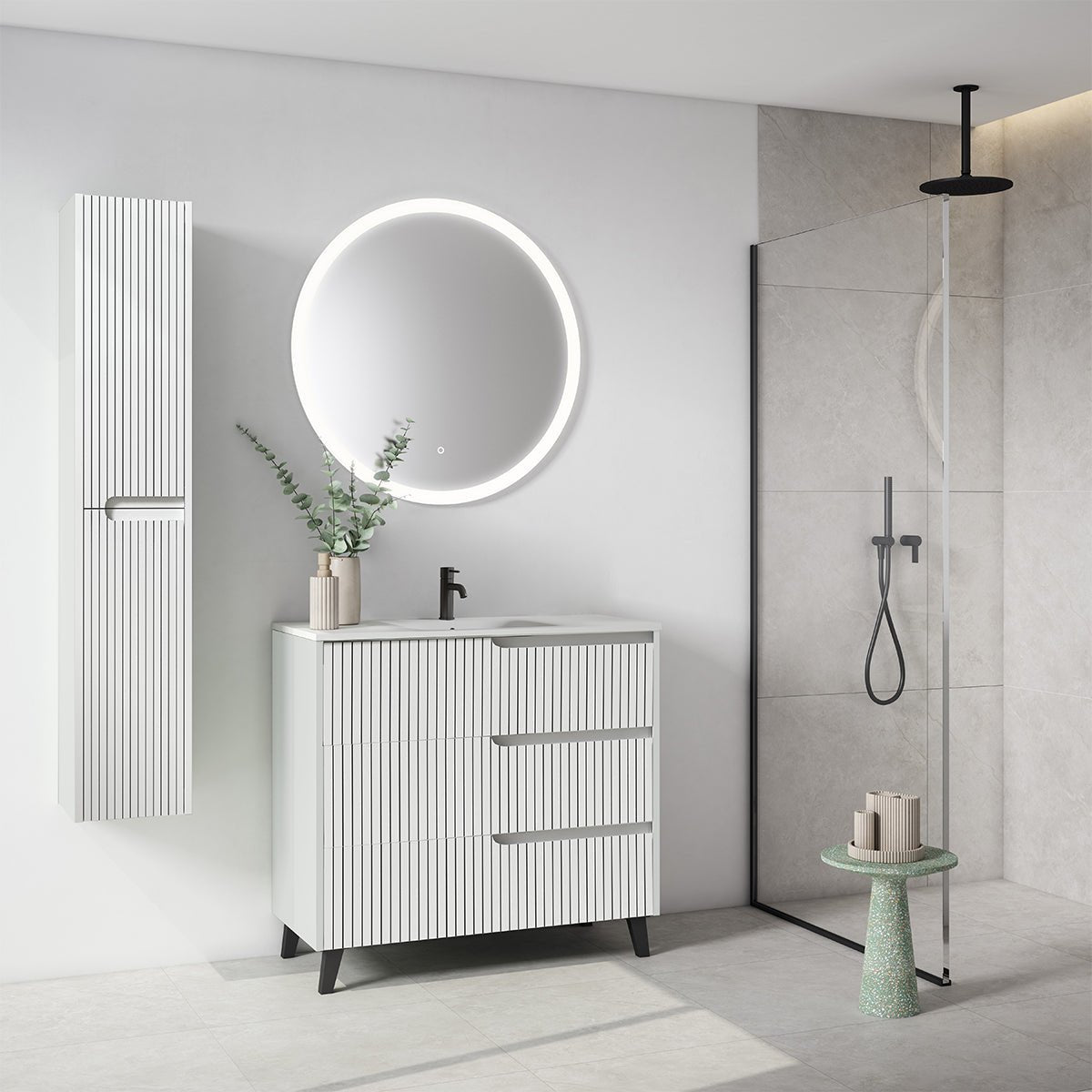 Conjunto mueble lavabo Ezio - Thebath