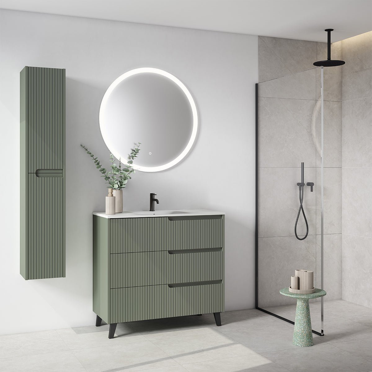 Conjunto mueble lavabo Ezio - Thebath