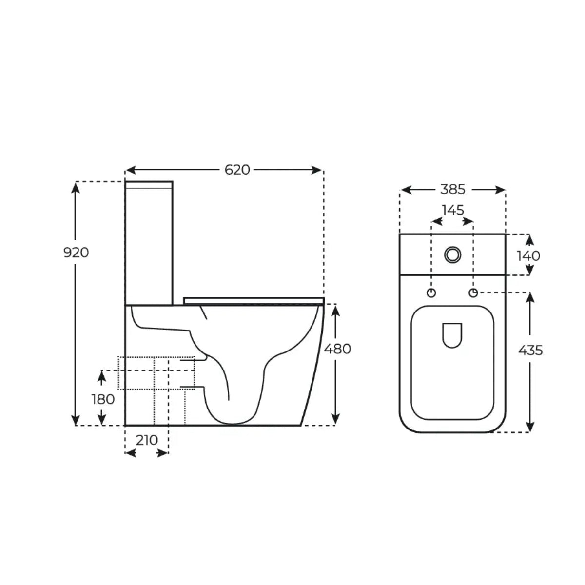 Inodoro PMR Ébora - Thebath