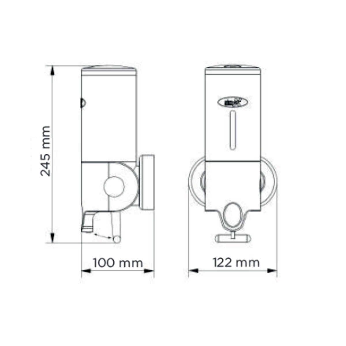 Dispensador de jabón INOX - Thebath