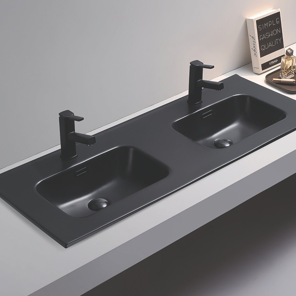 Lavabo doble seno Shiba - Thebath