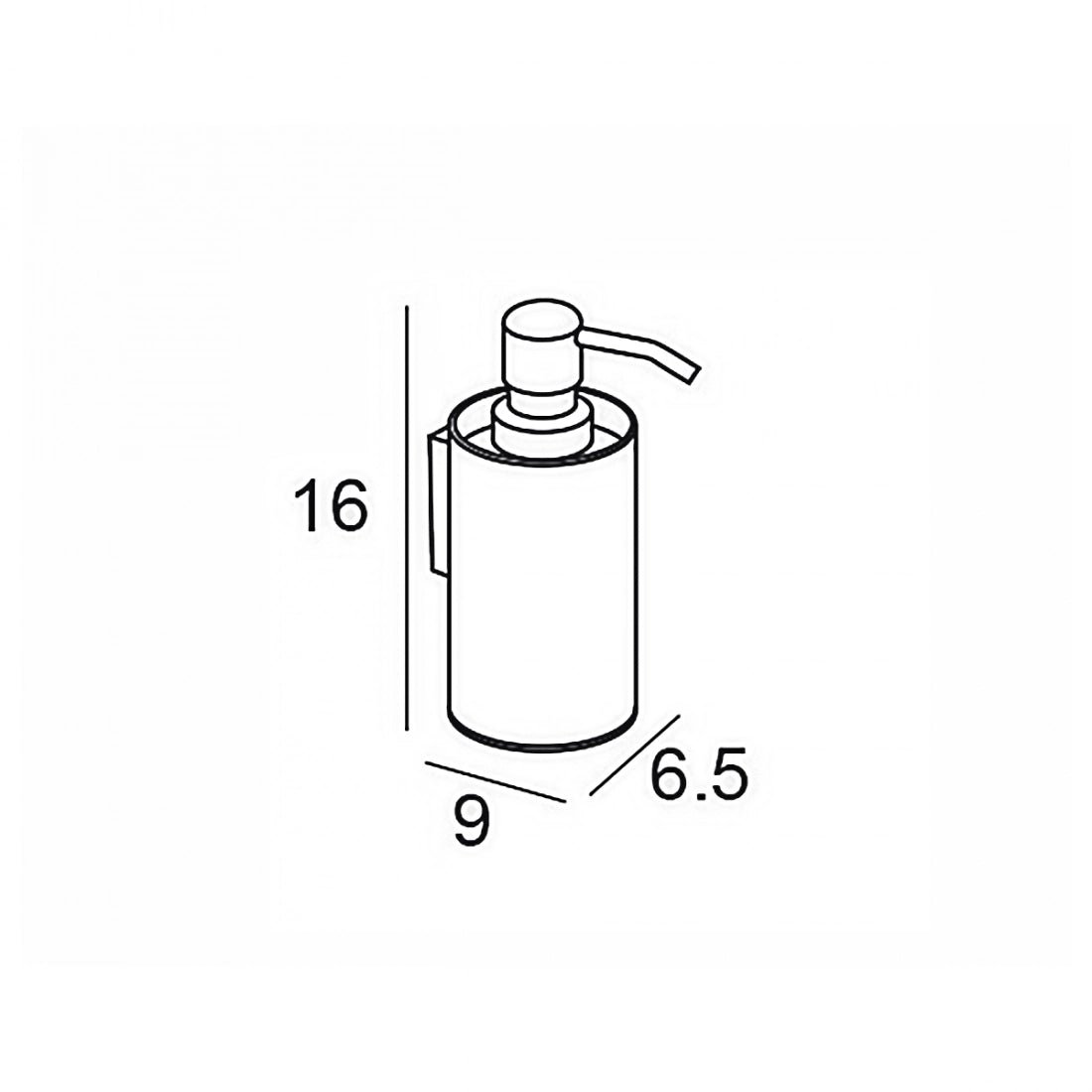 Dosificador de pared Eco 6500