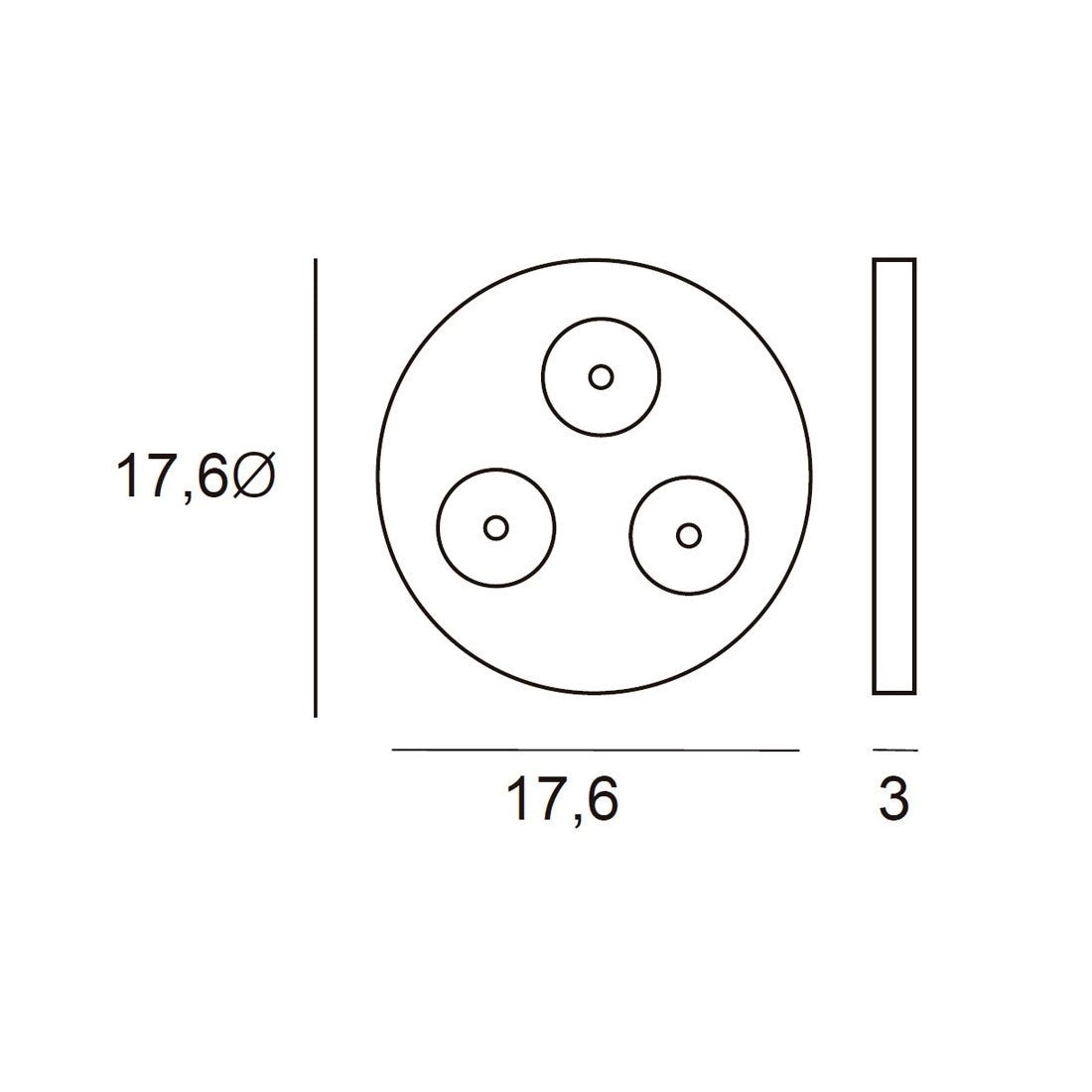 Espejo de aumento x5 con ventosa