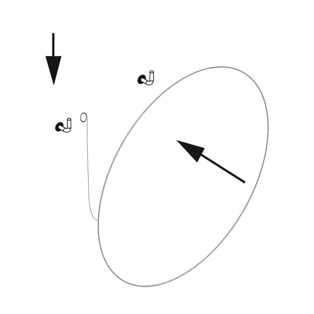 Espejo Zeus con iluminación LED decorativa