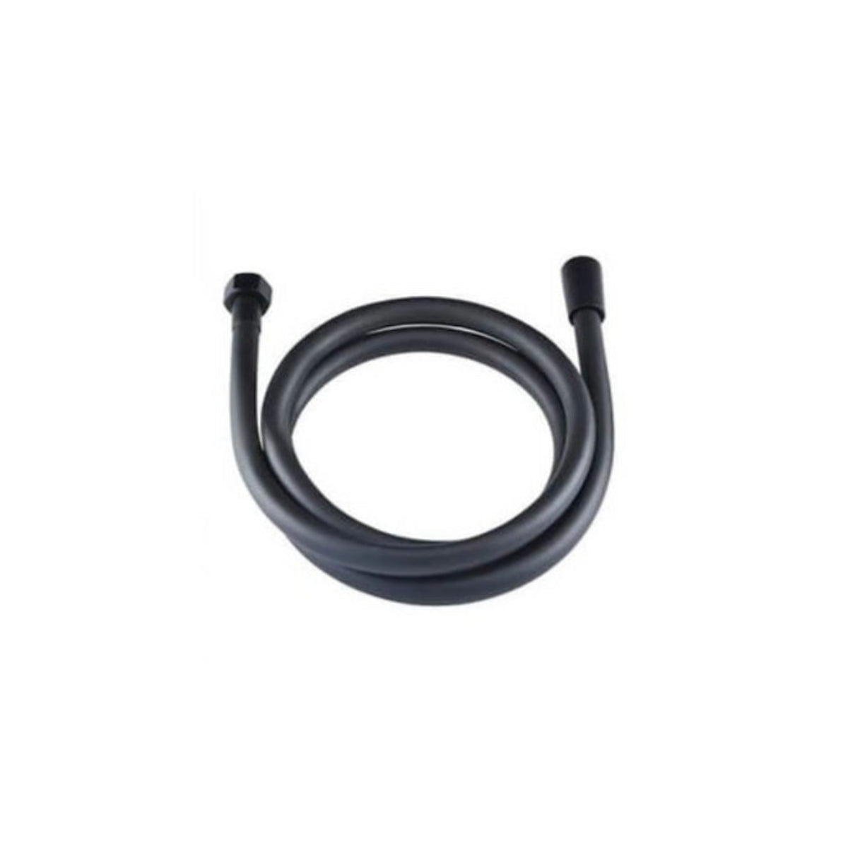 Flexo de ducha negro