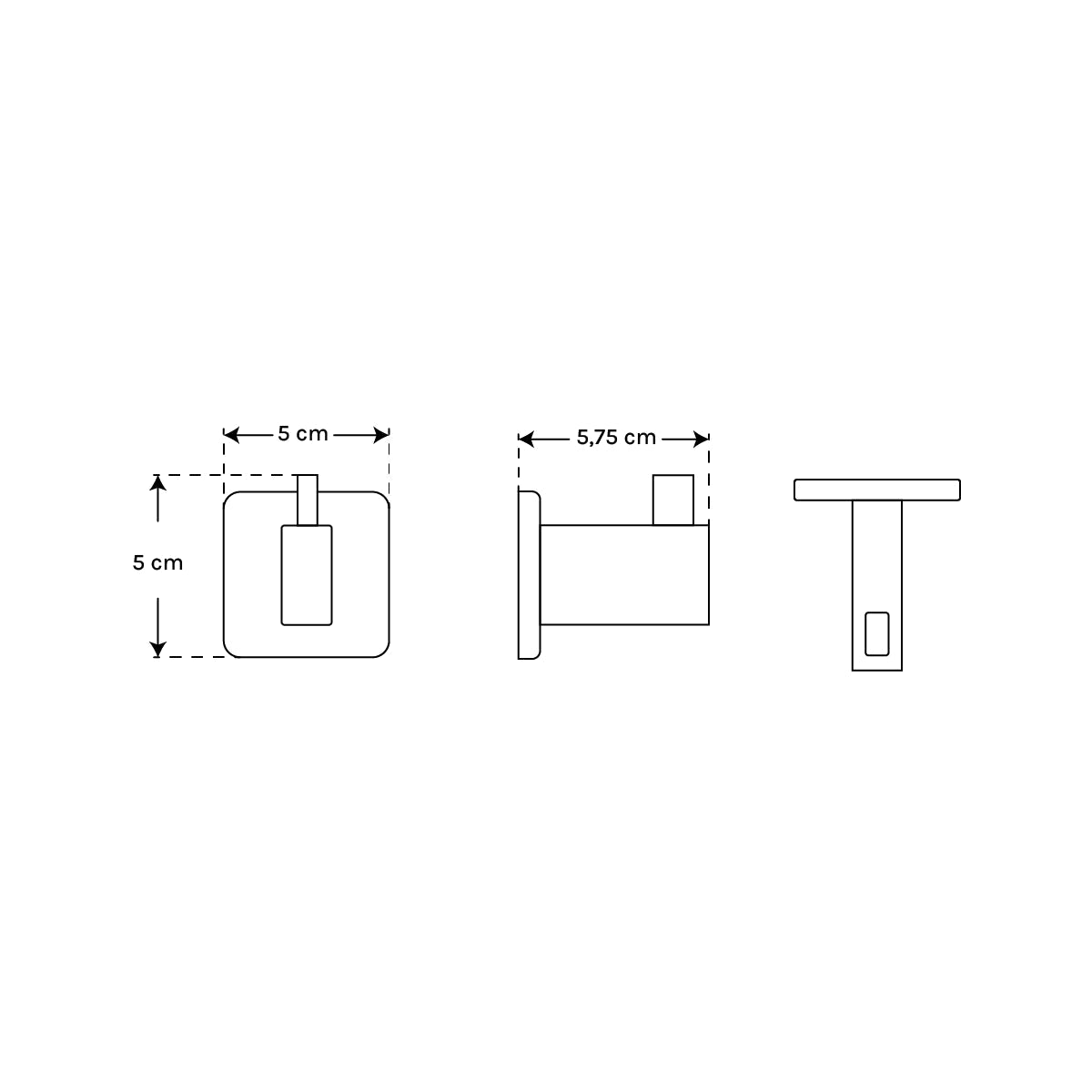Gancho de pared Technic - Thebath