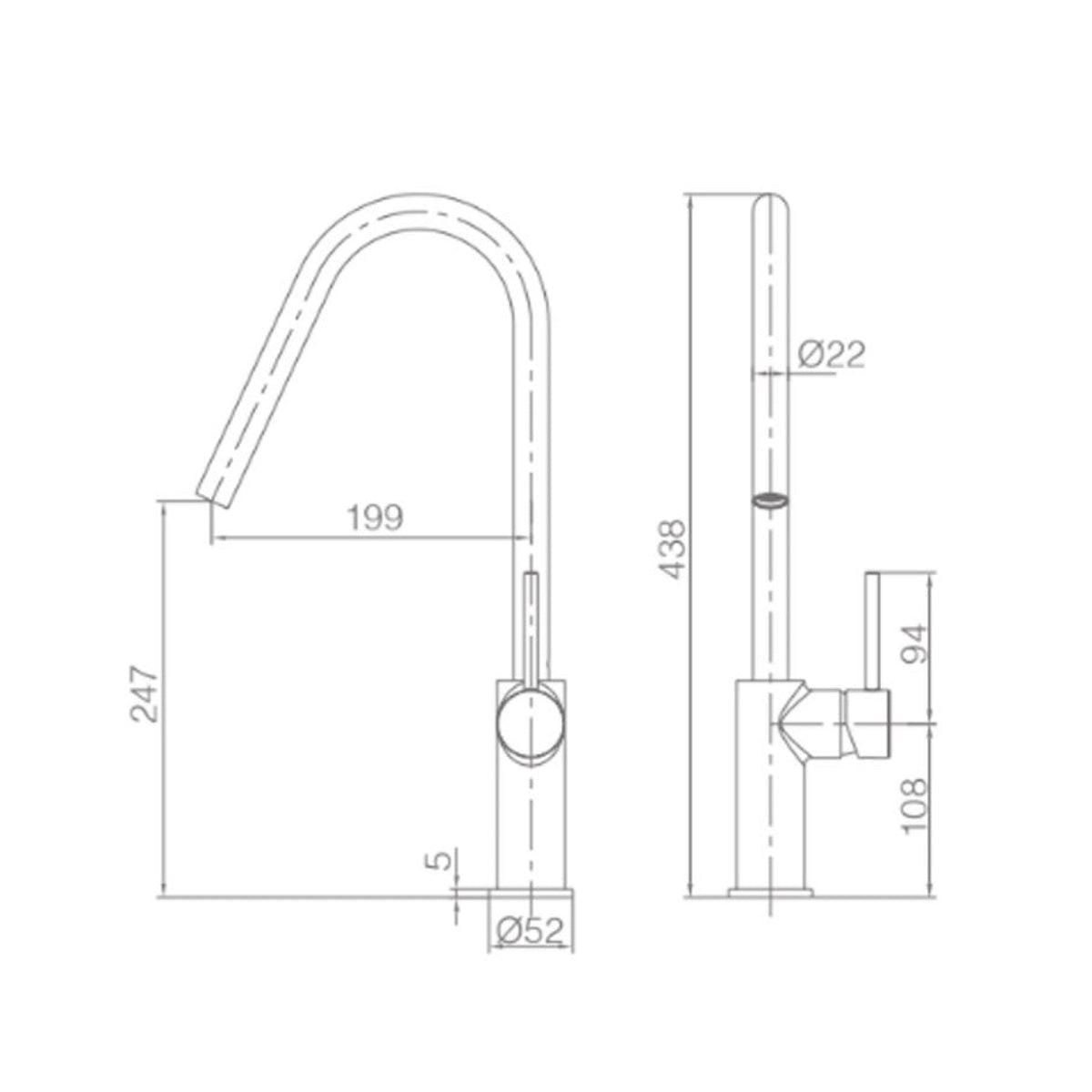 Grifo de cocina Kenia