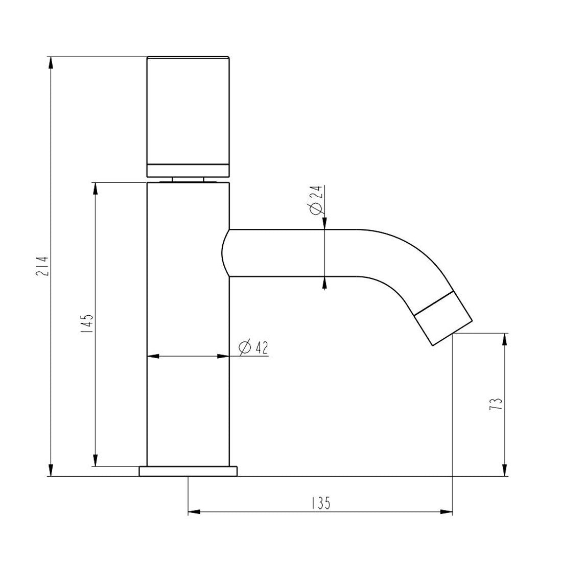 Grifo de mármol natural Bequia