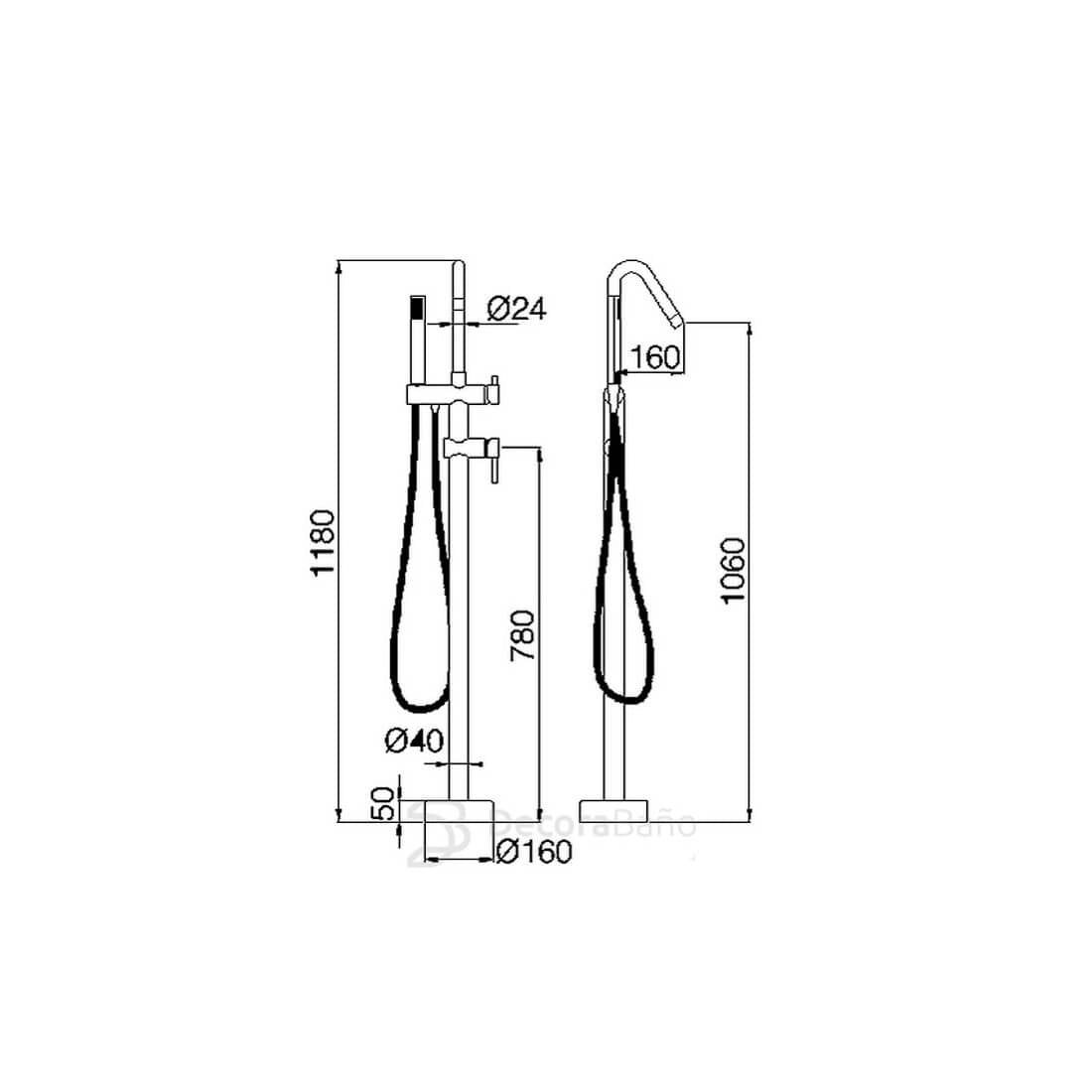 Grifo de pie Córcega