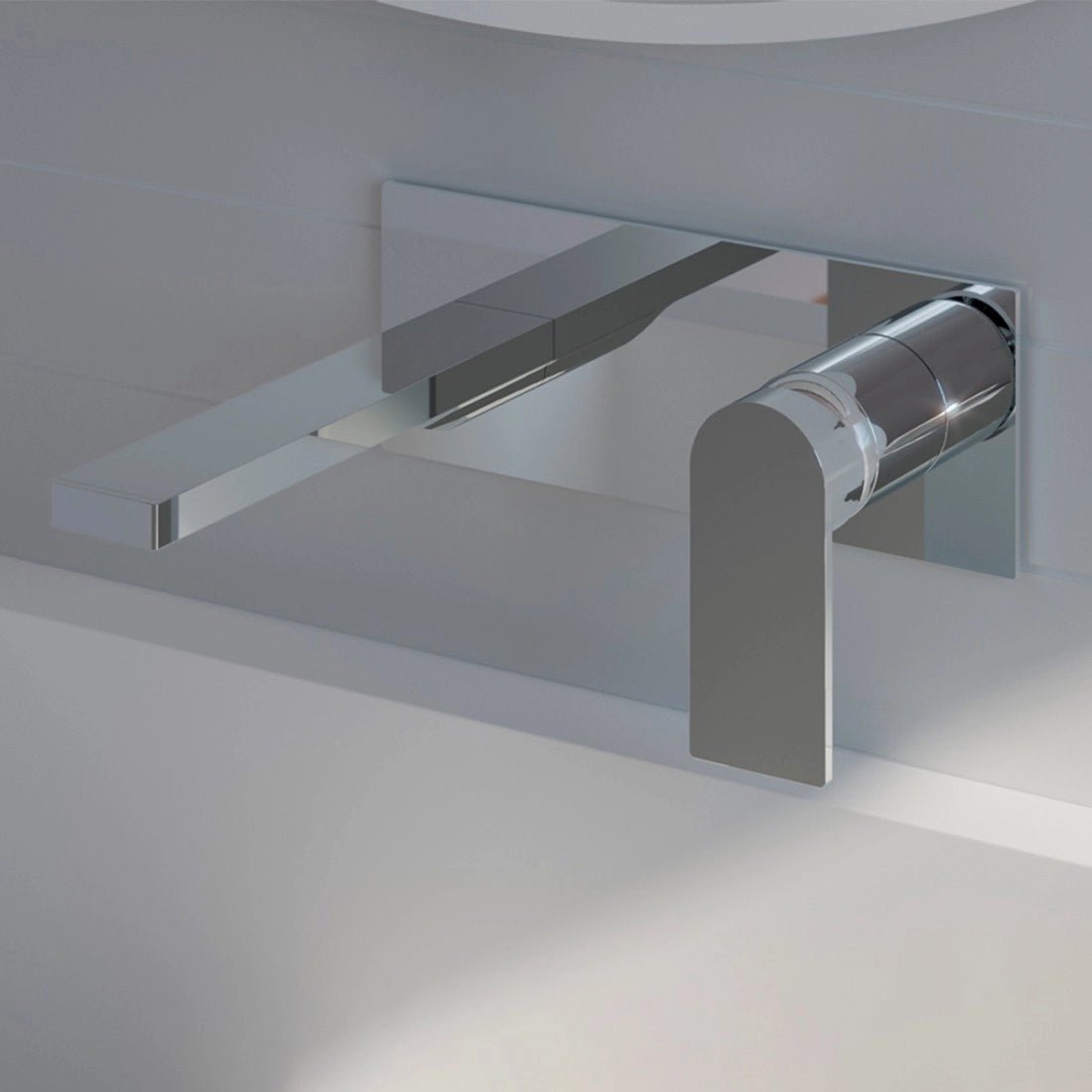 Grifo lavabo empotrar Alpha one cromo