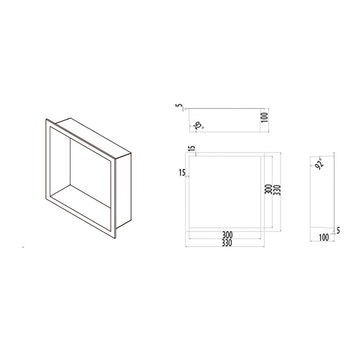 Hornacina baño Atlantic - Thebath