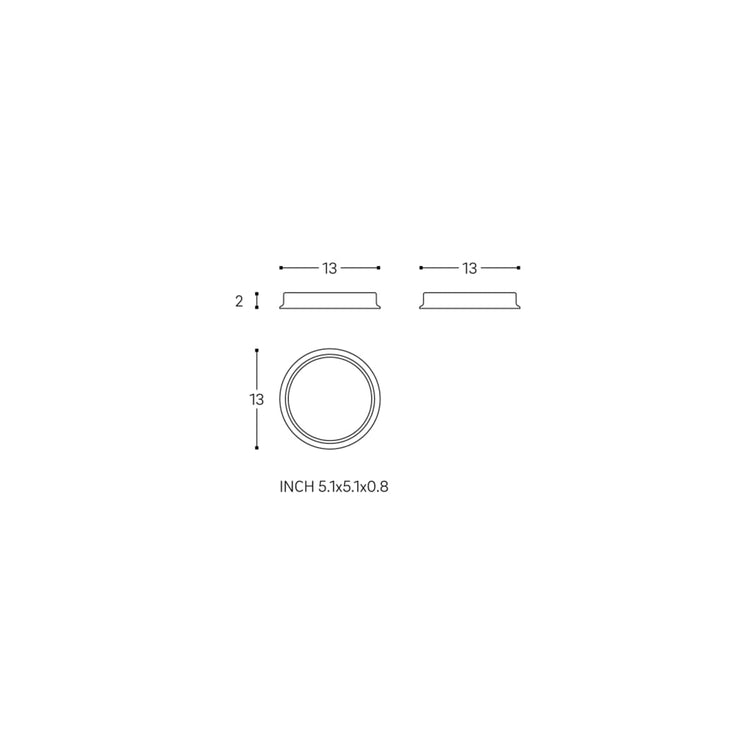 Porte-savon rond Geyser