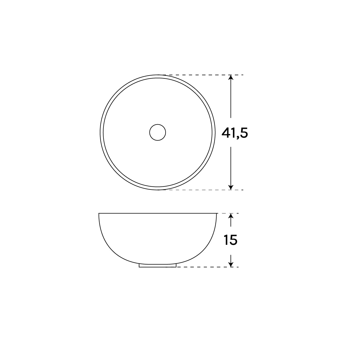 Lavabo bol Dorian - Thebath