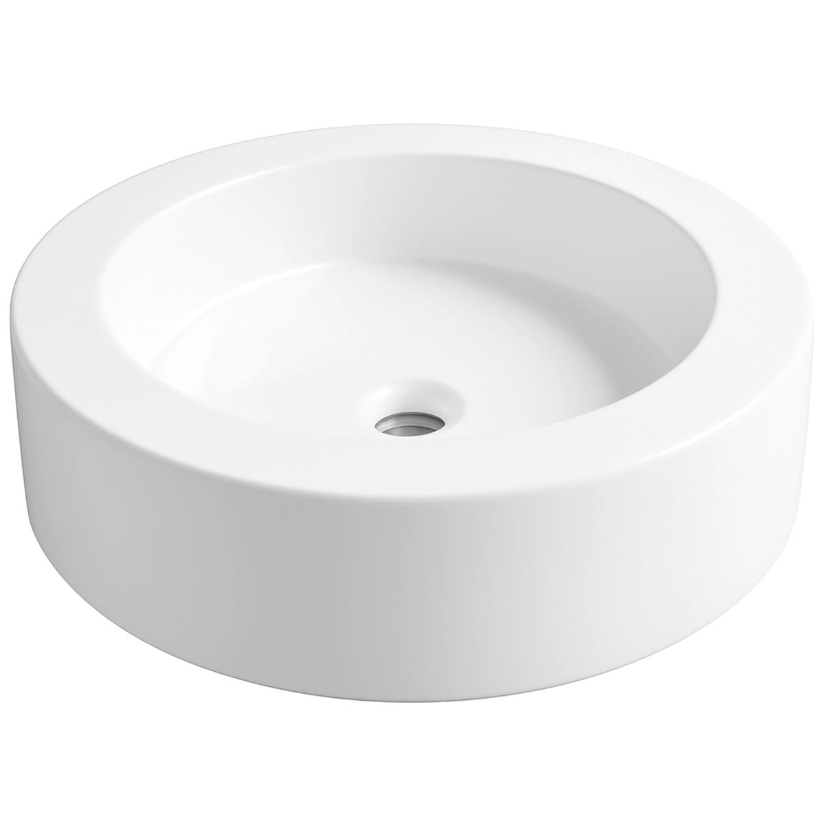 Lavabo bonito extra grueso sobre encimera Ada - Thebath