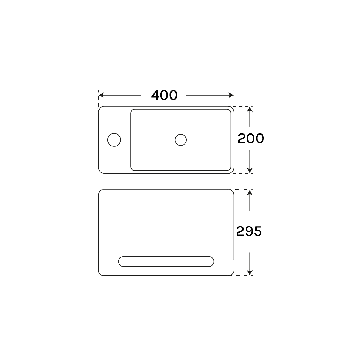 Lavabo con toallero incorporado Zed - Thebath