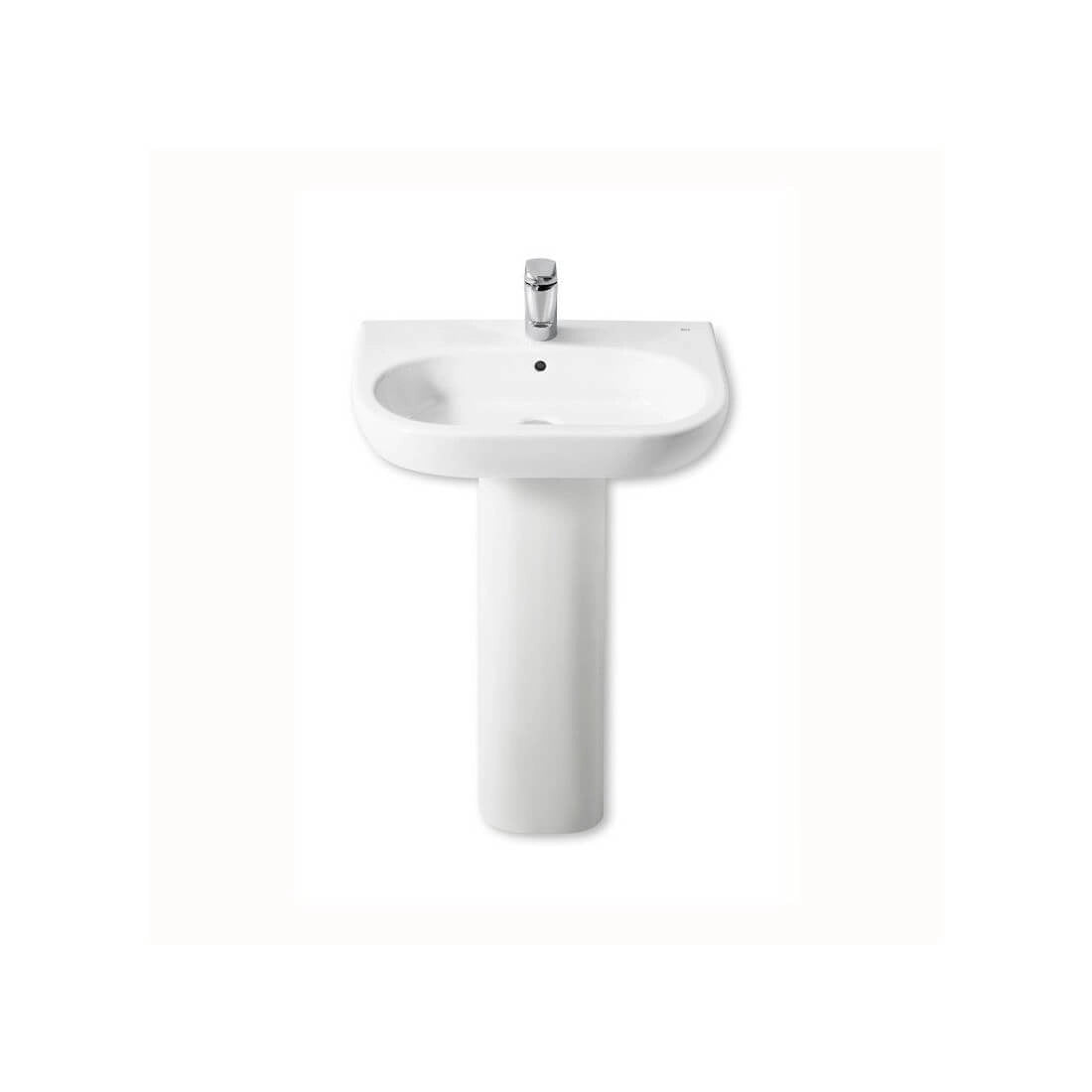 Lavabo Roca Meridian con pedestal