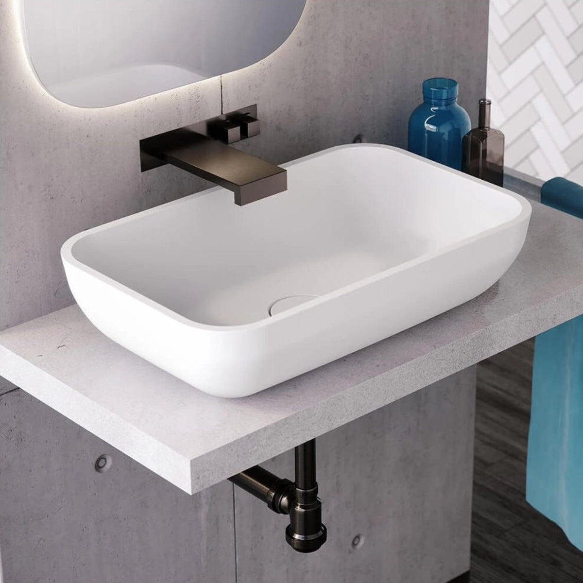 Lavabo sobre encimera Lika