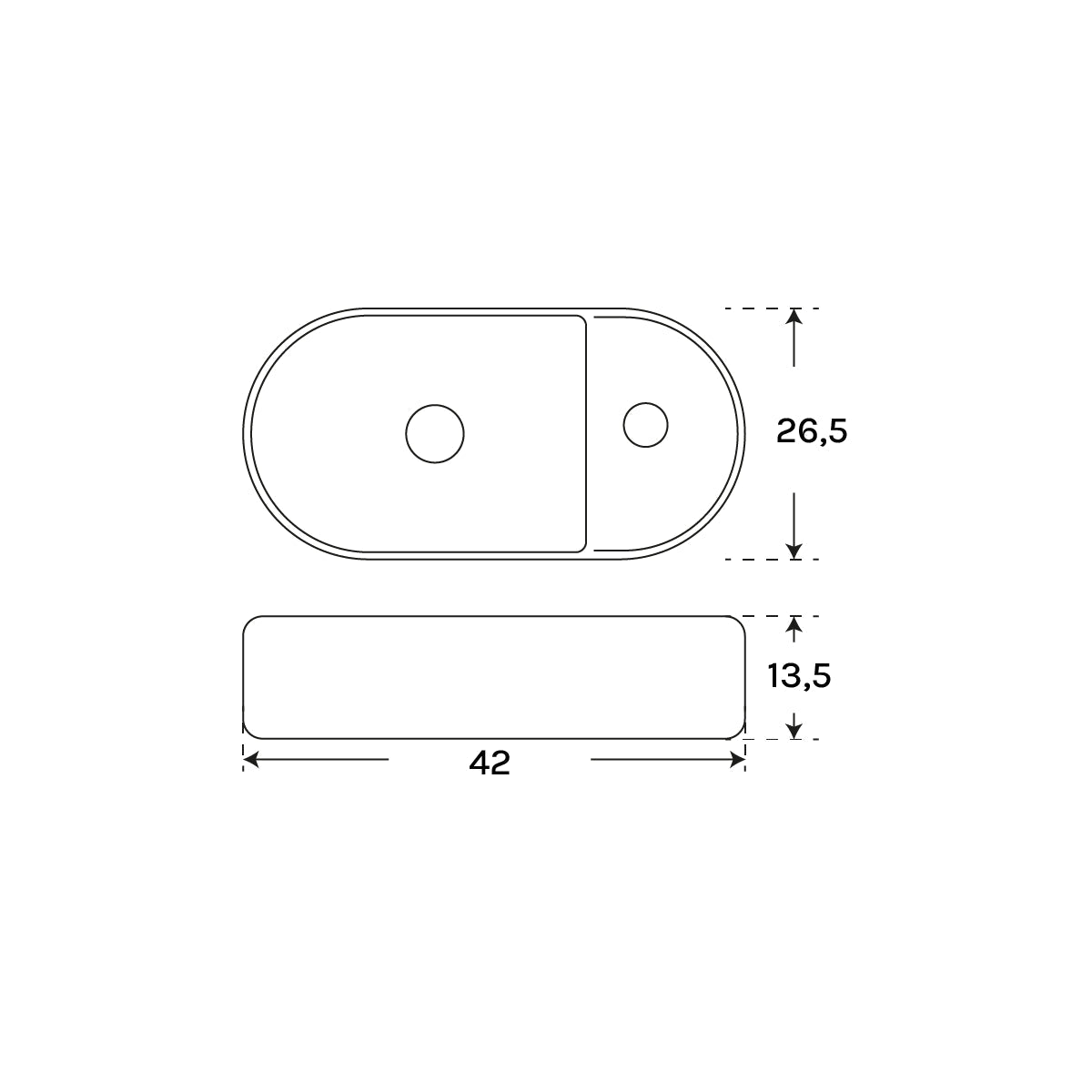 Lavabo Tauro - Thebath