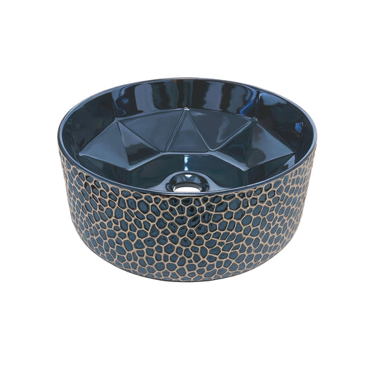 Au-dessus de compteur bassin Reptilia