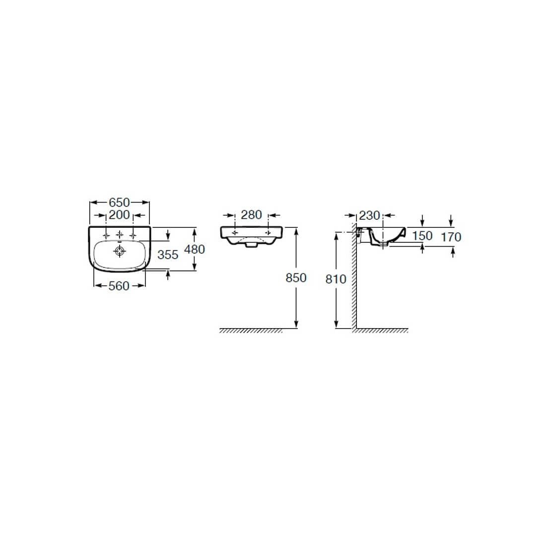 Lavamanos Roca Debba
