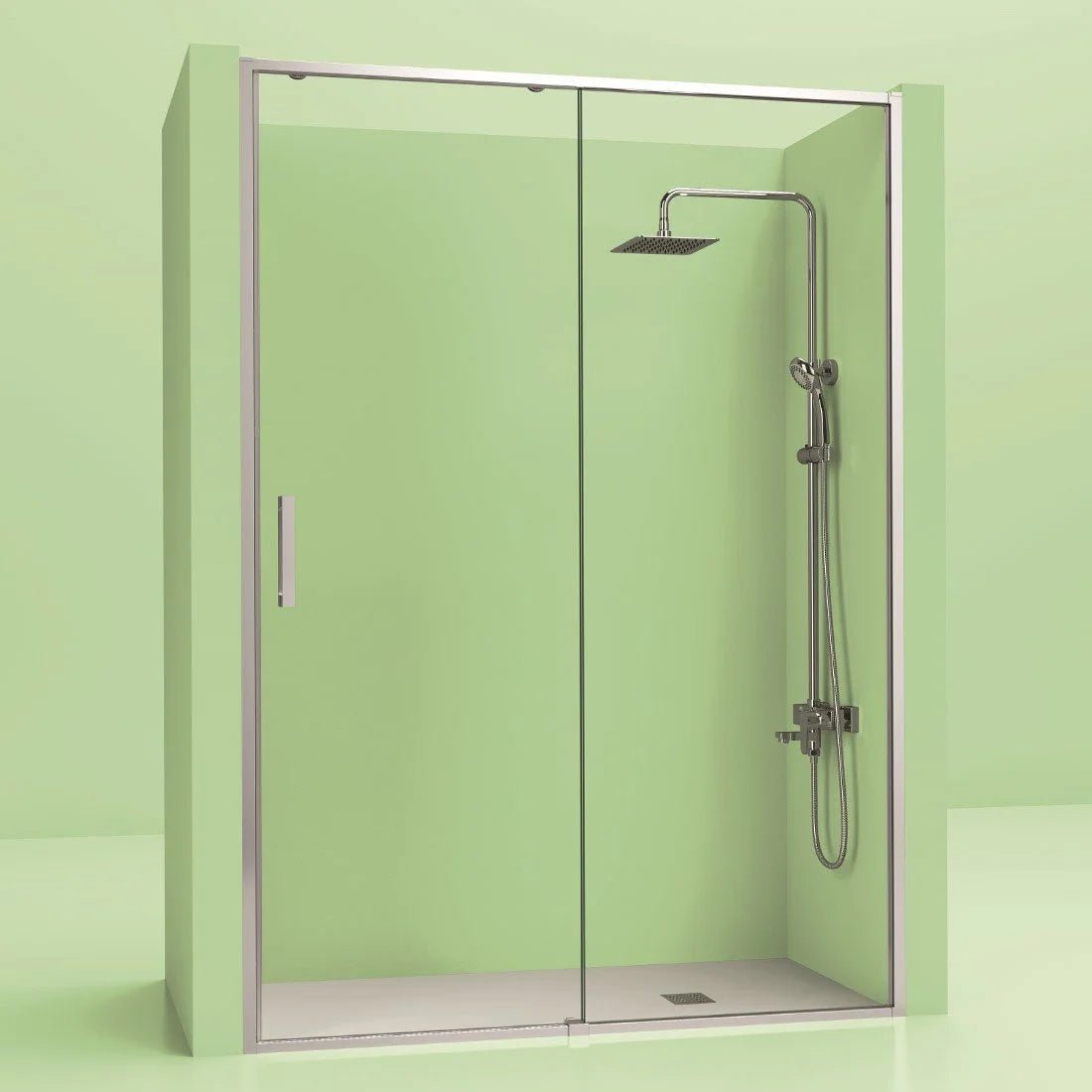 Mampara de aluminio Top - Thebath