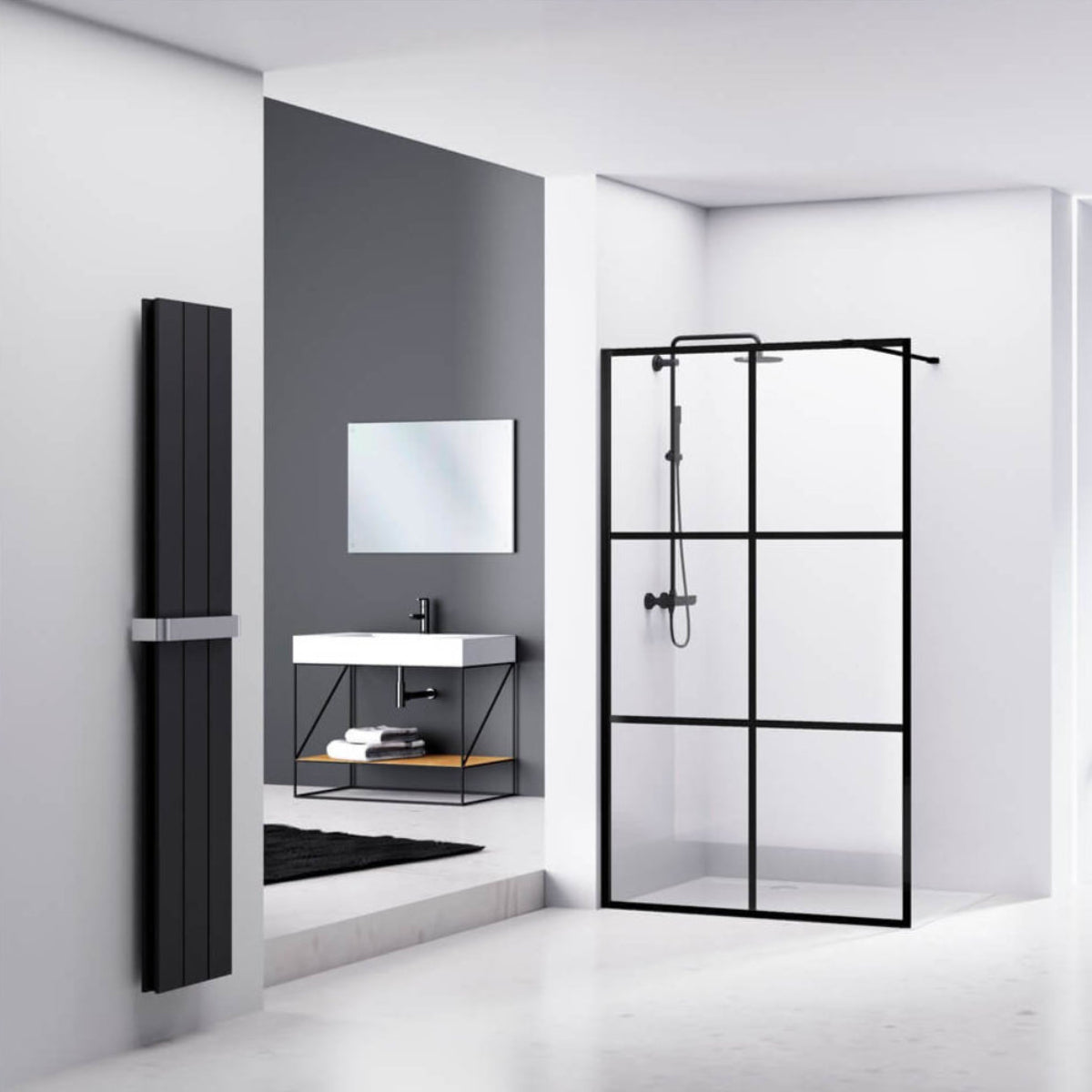 Mampara ducha industrial Arizona