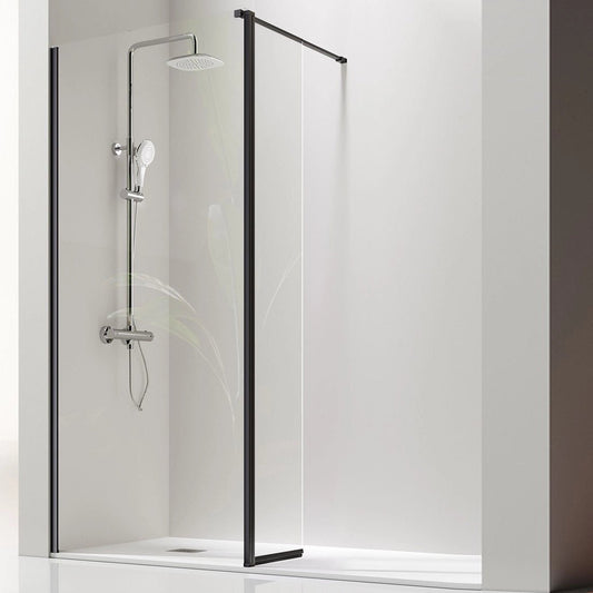 Mampara fija con puerta abatible Giro