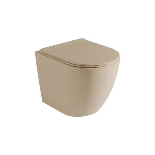 Inodoro marrón suspendido Jana - Thebath