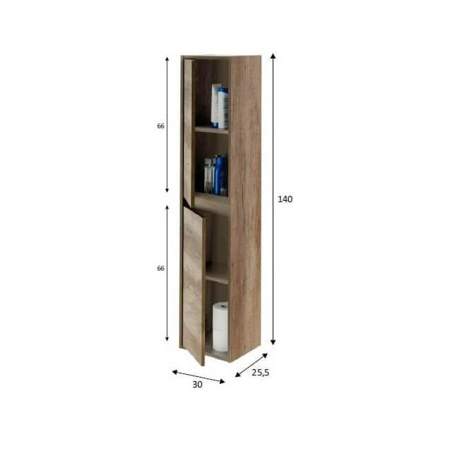 Mueble auxiliar para baño Dakota