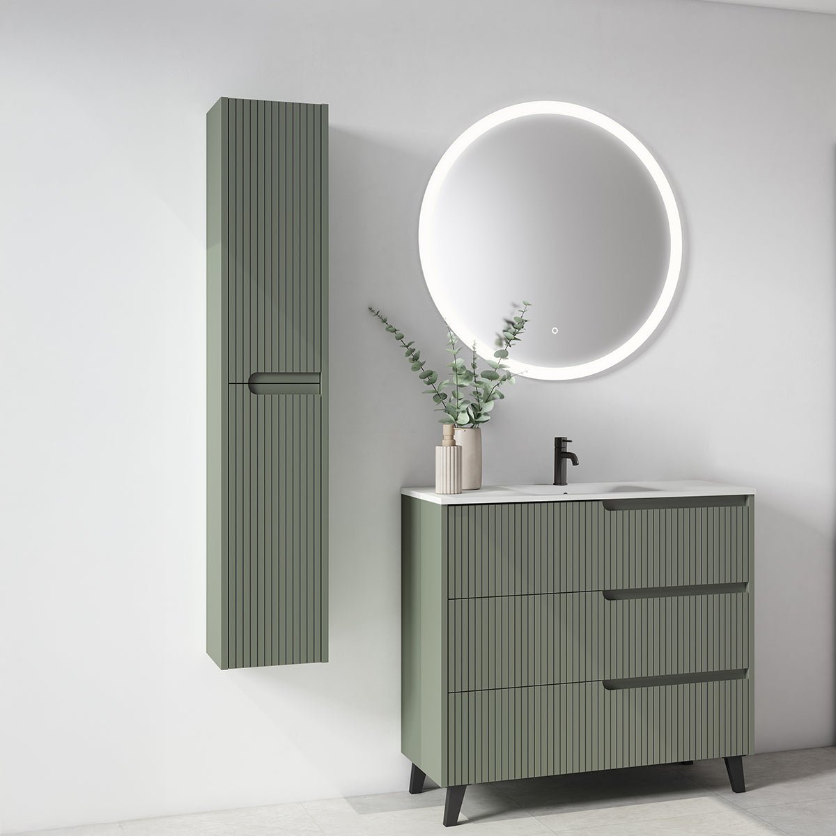 Mueble auxiliar suspendido baño Ezio - Thebath