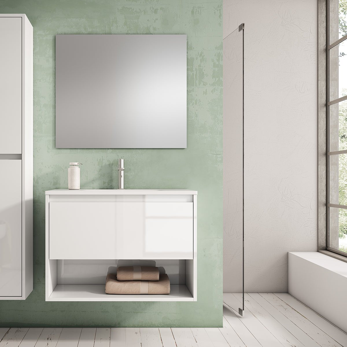 Mueble baño con lavabo incluido Yera - Thebath