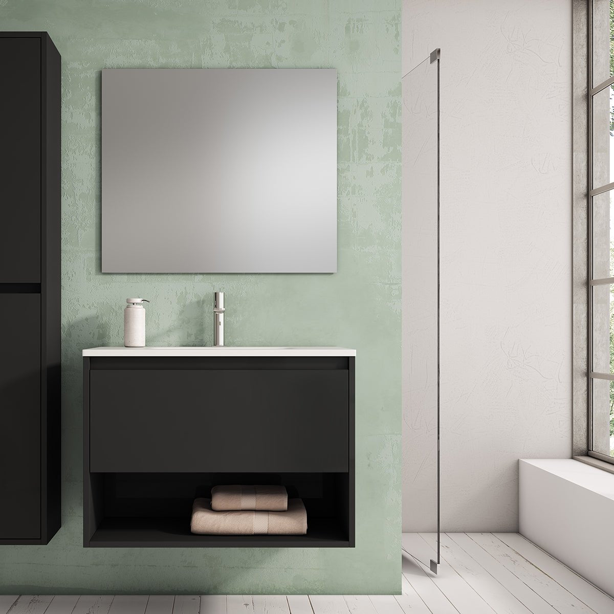 Mueble baño con lavabo incluido Yera - Thebath