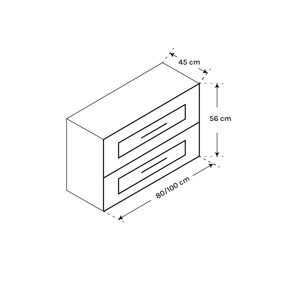 Mueble baño rústico Brie - Thebath