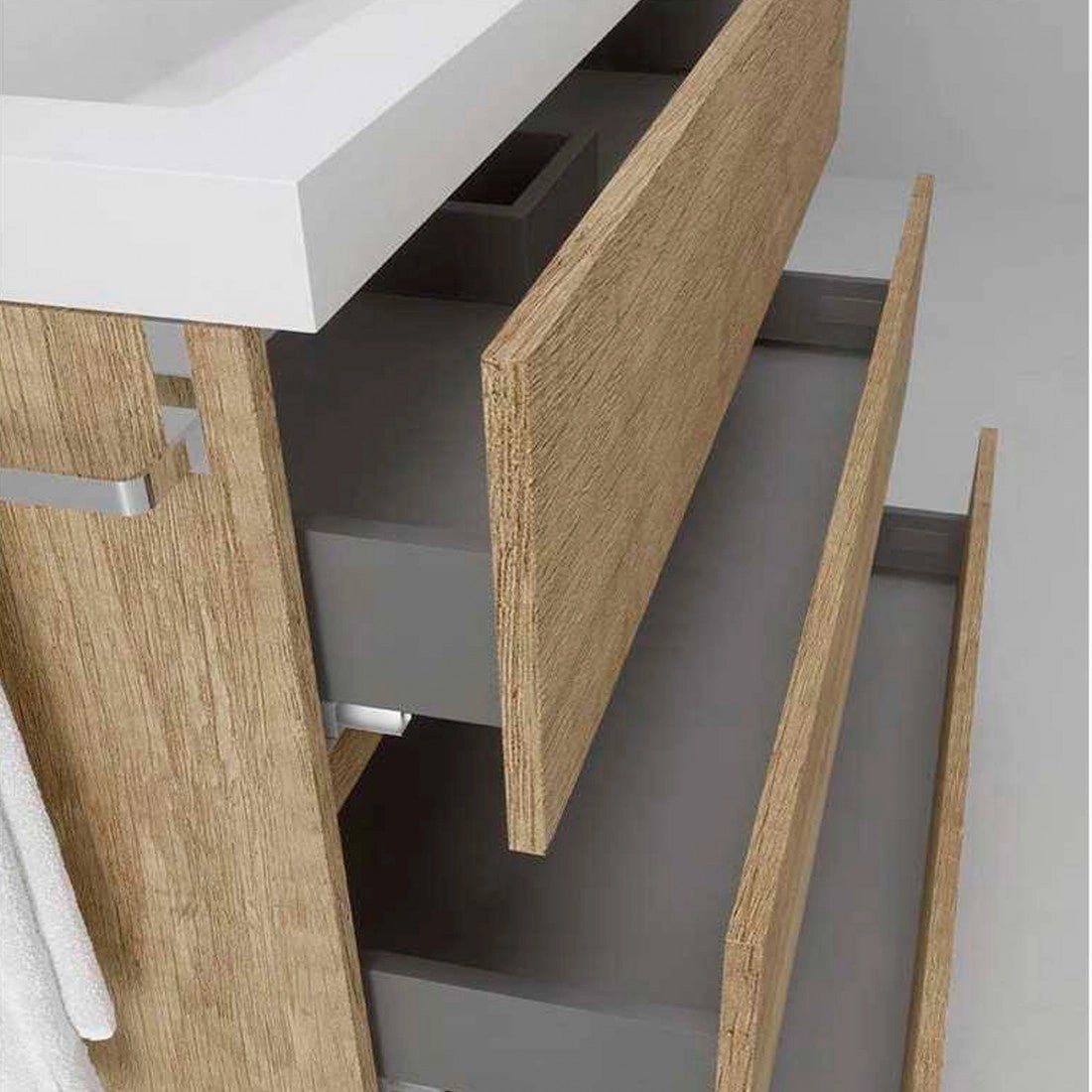 Mueble de baño con patas Lans