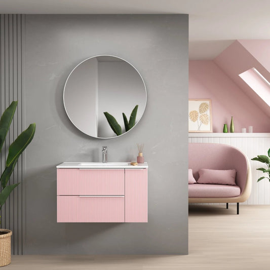 Mueble suspendido con relieve Bali